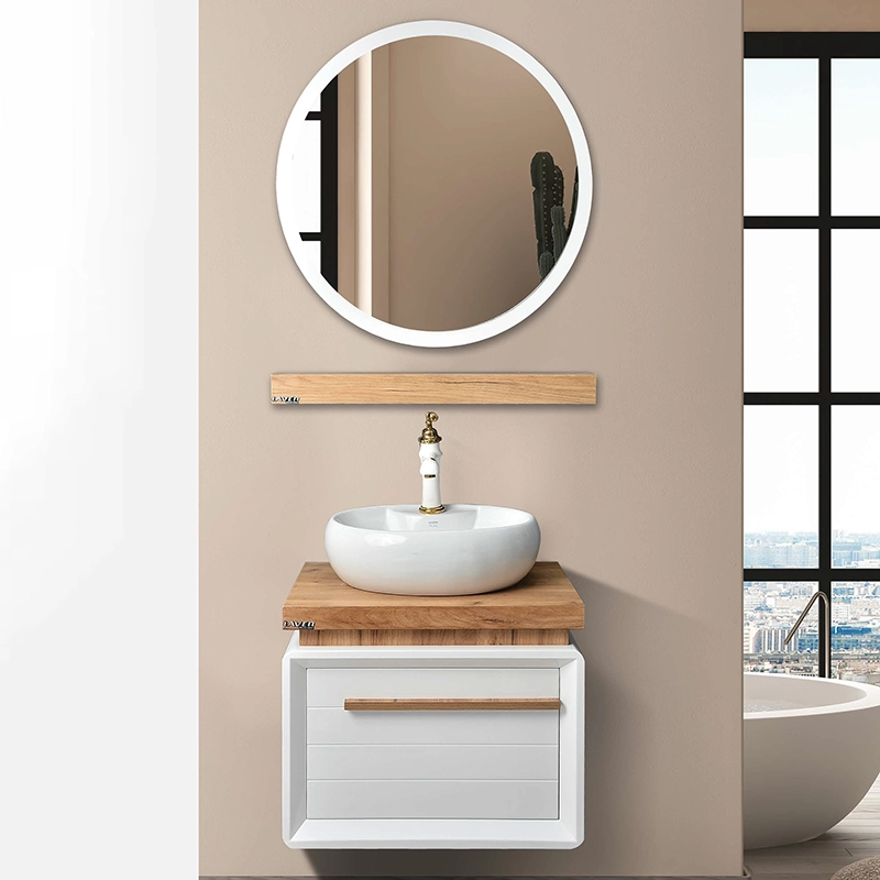 فول ست کابینت روشویی پی وی سی با کاسه روکار