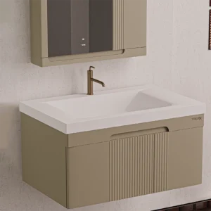 فولست روشویی کابینتی به همراه آینه باکس
