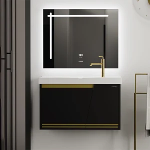 فولست روشویی لاکچری به همراه آینه داروخانه ای