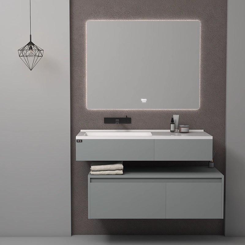 فولست روشویی کابینتی لاکچری با کاسه صاف