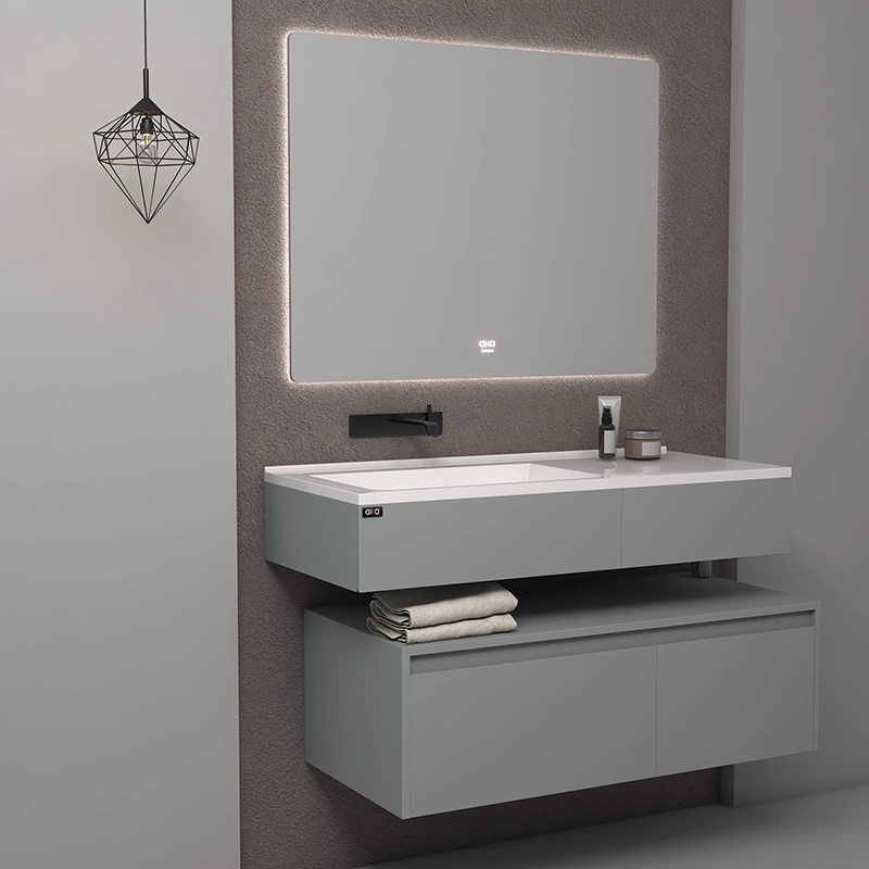 فولست روشویی کابینتی لاکچری با کاسه صاف