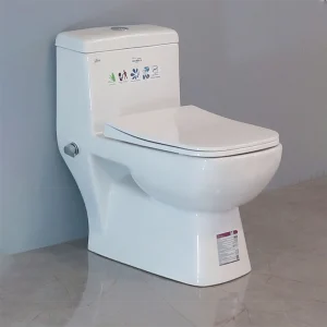 خرید توالت فرنگی گاتریا مدل ساترون با جنس بدنه سرامیک لعابدار