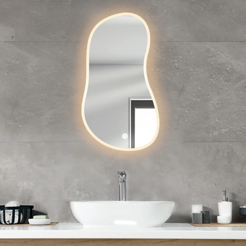 آینه دفرمه مدل Form15 با نور پس‌زمینه (Backlight) مناسب سرویس بهداشتی