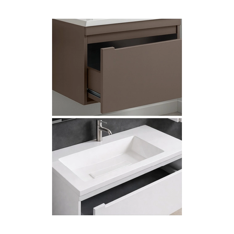 روشویی دیواری کابینتی پی وی سی
