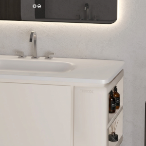 کابینت روشویی دیواری کاسه کورین