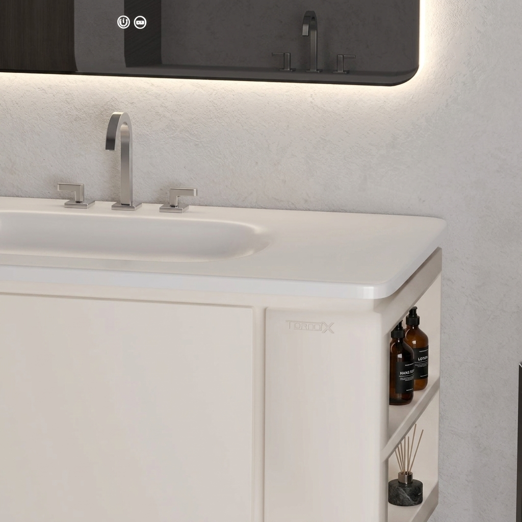کابینت روشویی دیواری کاسه کورین