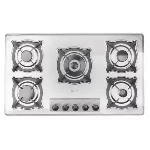 سایز گاز 5 شعله رومیزی درسا مدل DG2204-5M
