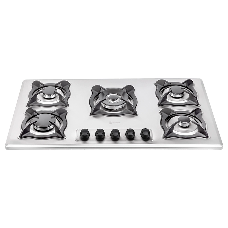سایز گاز 5 شعله رومیزی درسا مدل DG2204-5M