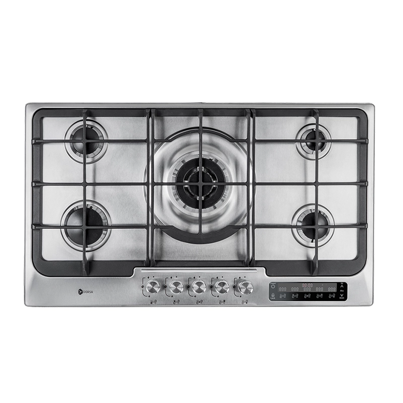 قیمت خرید گاز رومیزی شیشه ای 5 شعله مدل DG2213-5M