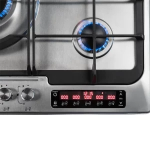 قیمت خرید گاز رومیزی شیشه ای 5 شعله مدل DG2213-5M