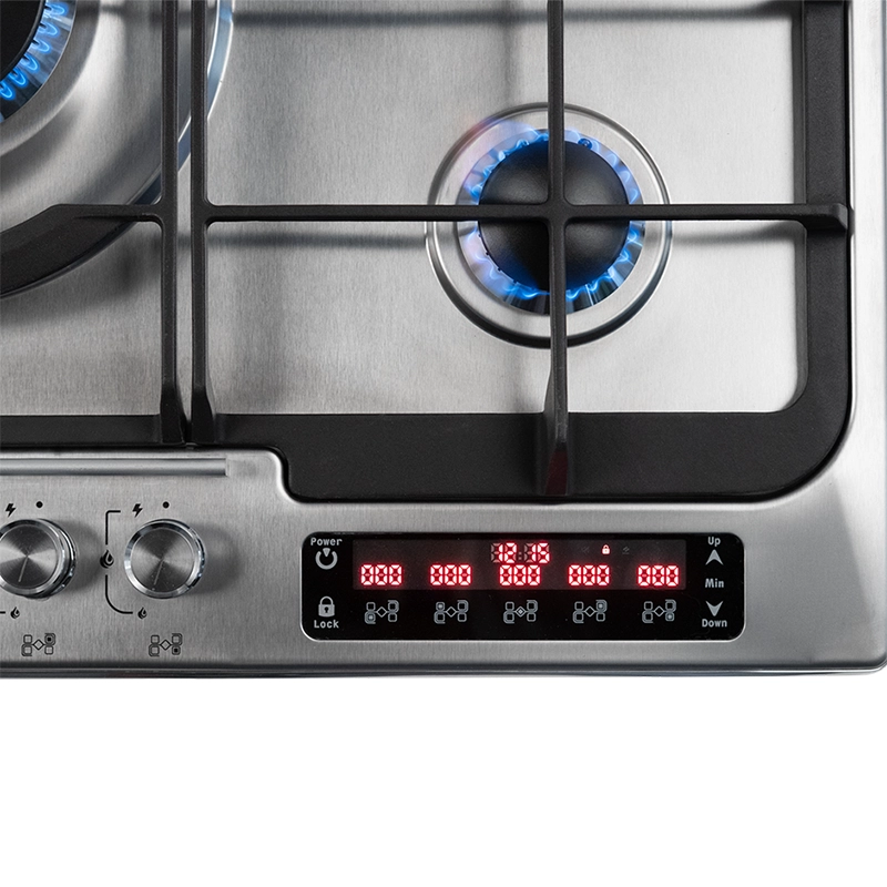 قیمت خرید گاز رومیزی شیشه ای 5 شعله مدل DG2213-5M